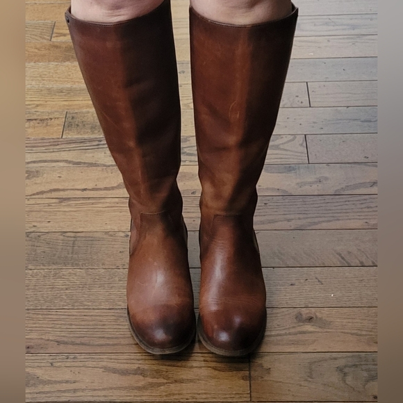 Frye Melissa Stud Zip Riding Boots - Picture 6 of 14